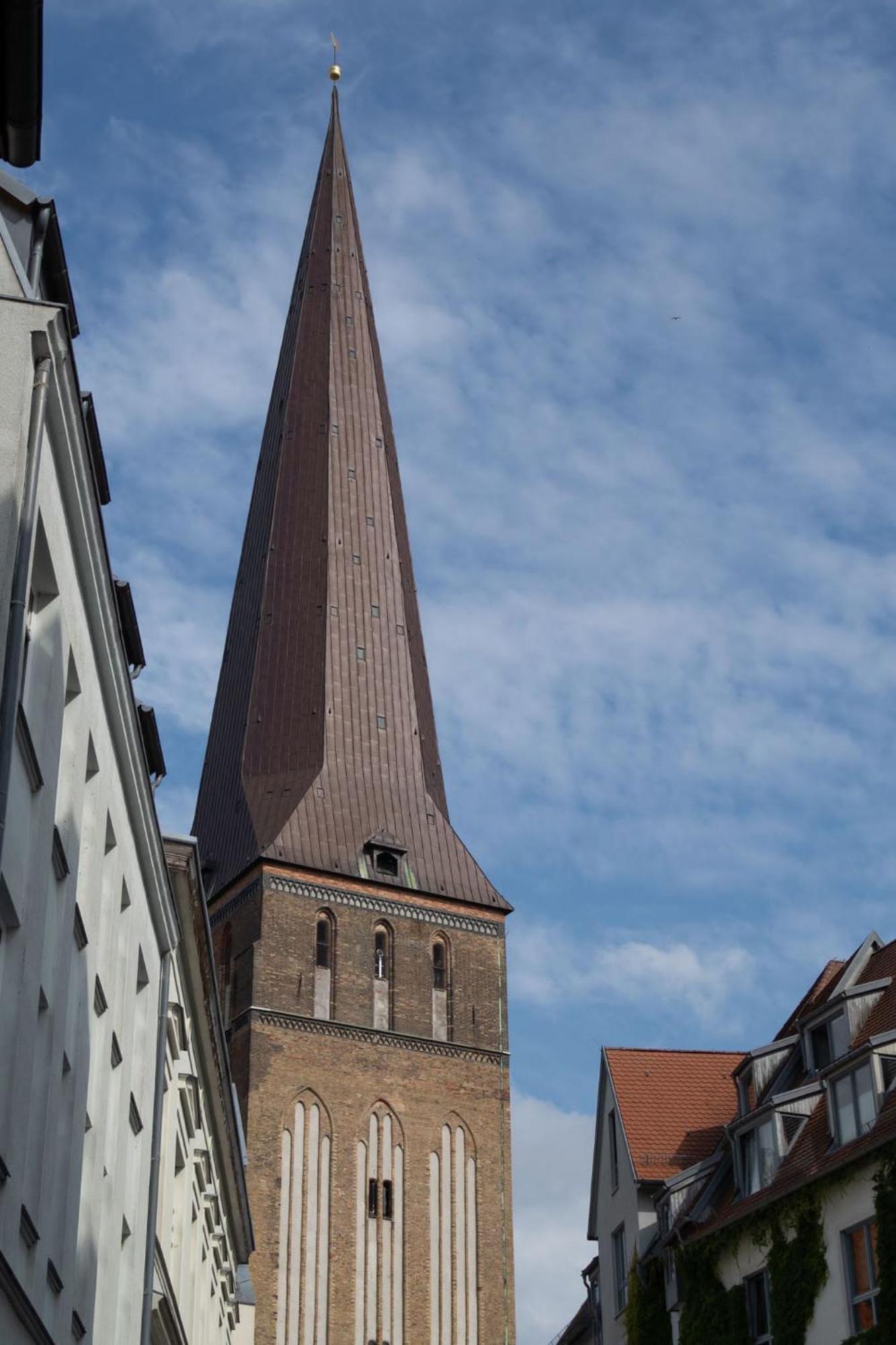 Ueber Den Daechern Der Altstadt Rostock Esterno foto